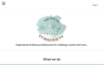 The pop up wedding creche thumbnail